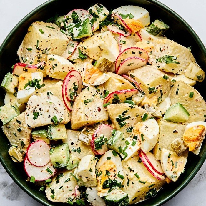 Классический картофельный салат