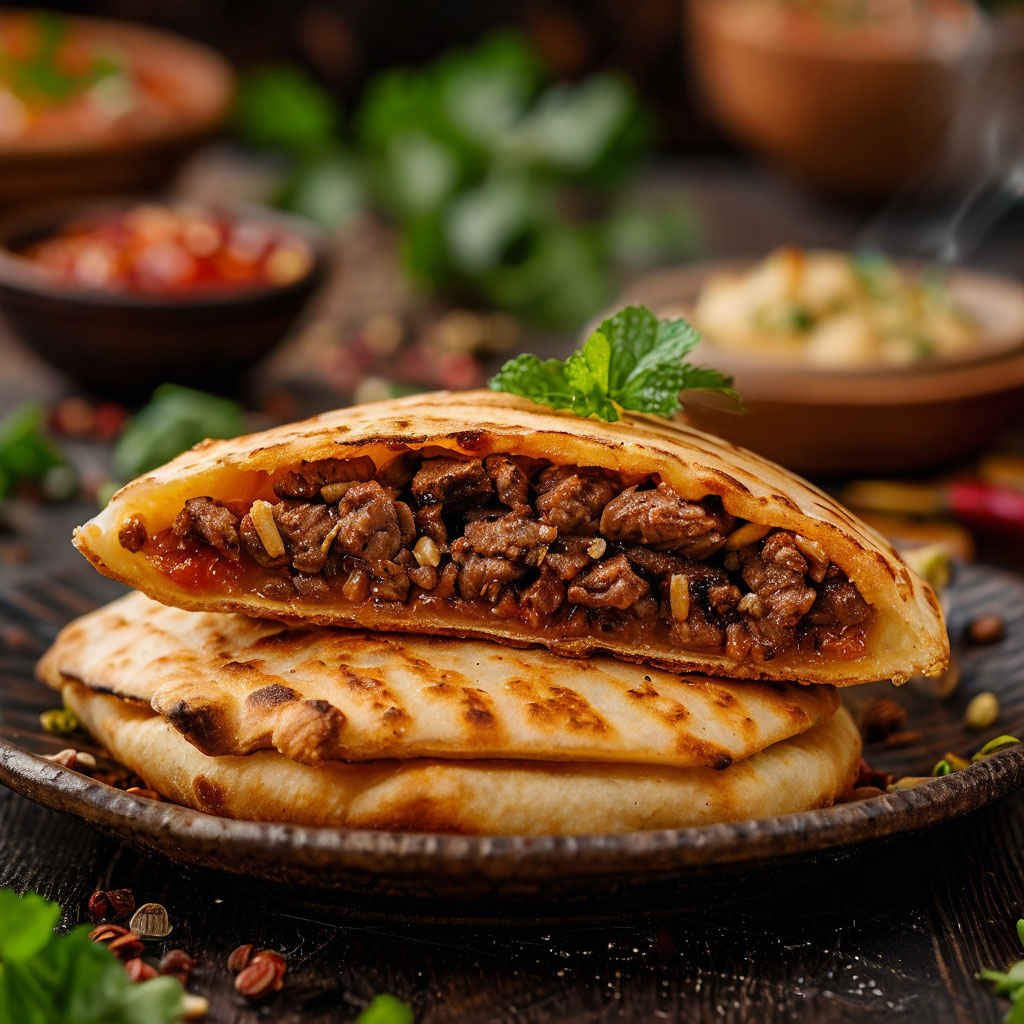 Араес мясные питы