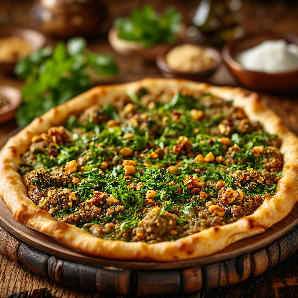 Манакиш с zaatar