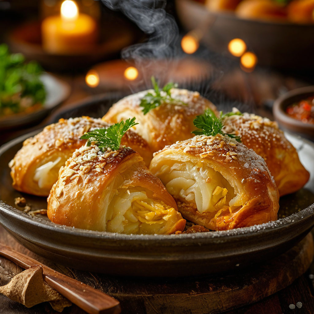 Пирожки с капустой